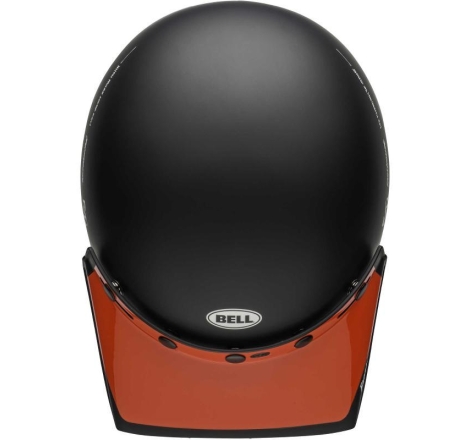 Casco Integrale Bell Moto-3 Fasthouse Checkers Nero Rosso Opaco