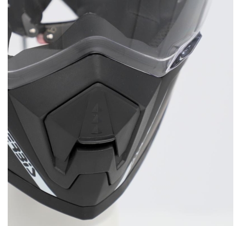 Casco Enduro Stradale Acerbis Assaul Nero Opaco