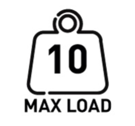 Bauletto Kappa K'VOYAGER in alluminio verniciato nero, 58 lt.