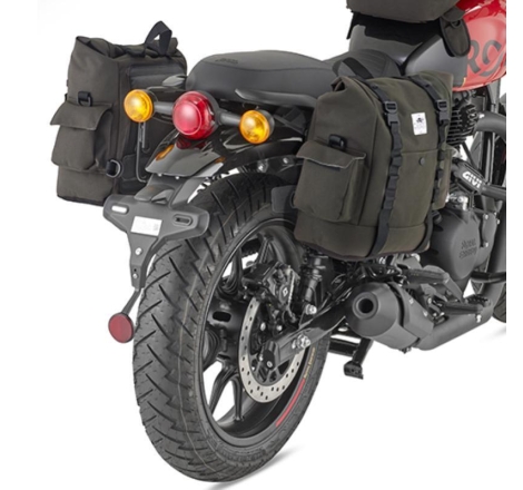 Borse Morbide Laterali Kappa AH202BK 16 Lt a 25 Lt Colore Nero per Moto