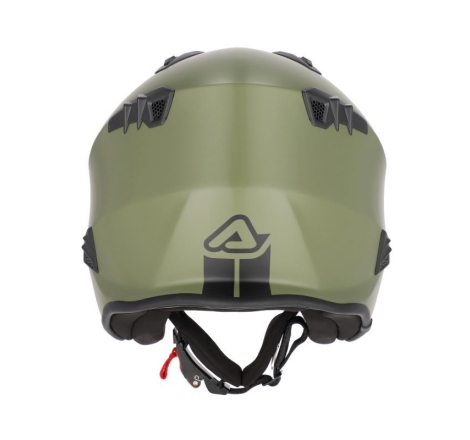 Casco Jet Acerbis Aria 22-06 Verde Militare Opaco