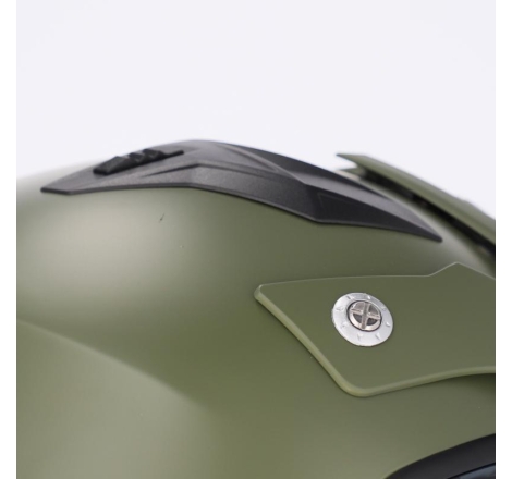 Casco Jet Acerbis Aria 22-06 Verde Militare Opaco