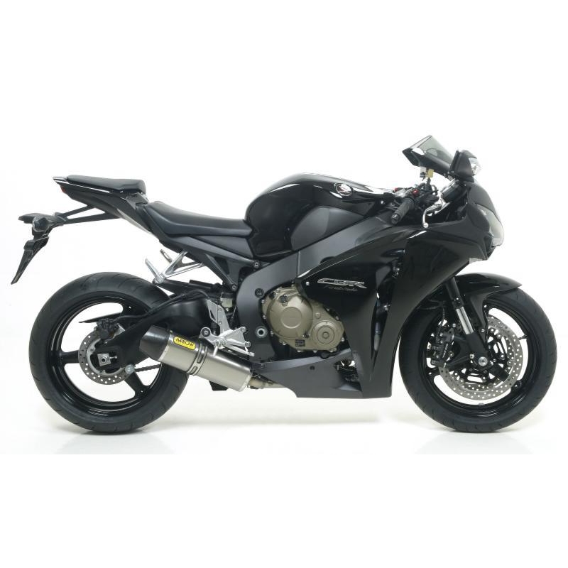 Terminale Di Scarico Arrow Indy-Race Titanio C/Fond. Carby Omologato - Honda Cbr 1000 Rr '08/13