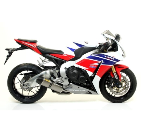 Terminale Di Scarico Arrow Indy-Race Titanio C/Fond. Carby Omologato - Honda Cbr 1000 Rr '08/13