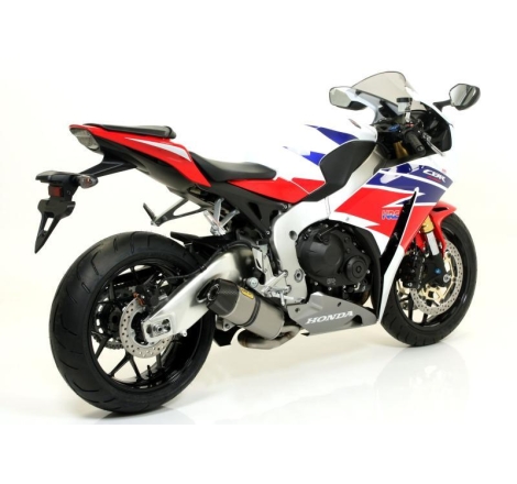 Terminale Di Scarico Arrow Indy-Race Titanio C/Fond. Carby Omologato - Honda Cbr 1000 Rr '08/13