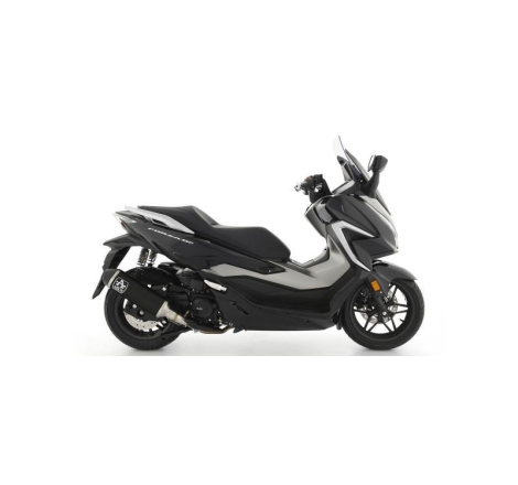 Terminale Di Scarico Arrow Urban Alluminio Dark Omologato - Honda Forza/Sh 350 '21 (Euro 5)