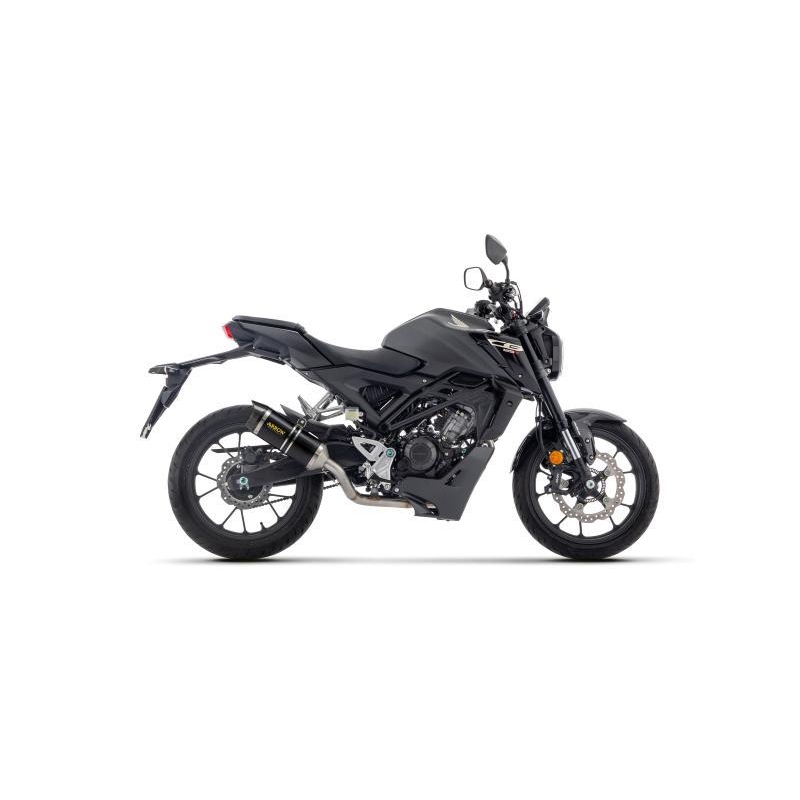 Kit Racing Collettore + Silenziatore Thunder Alluminio Dark - Honda Cb 125R E5+ 2024