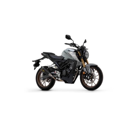 Kit Collettore + Terminale X-Kone Nichrom Dark C/Fond.Carby - Honda Cb 125R '21