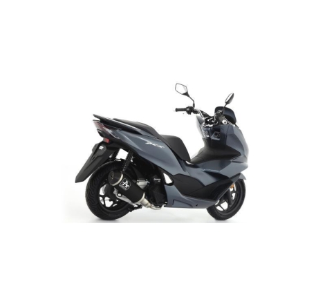Terminale Scarico Arrow Urban Alluminio Dark Omologato - Honda Pcx 125 '21 (Euro 5)