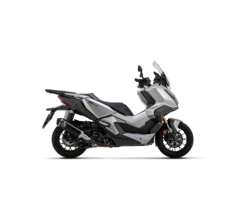 Raccordo + Terminale Arrow Urban Alluminio Dark C/ Fond. Inox Nero - Honda Adv 350 '22