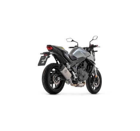 Terminale Di Scarico Arrow Pista Titanio C/Fond. Carby E Raccordo Saldato Racing - Honda Cb 750 Hornet '23/24