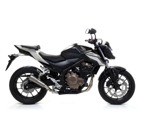 Raccordo + Terminale Arrow Pro-Race Titanium Racing - Honda Cb/Cbr 500 F/R '1618