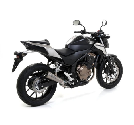 Raccordo + Terminale Arrow Pro-Race Titanium Racing - Honda Cb/Cbr 500 F/R '1618