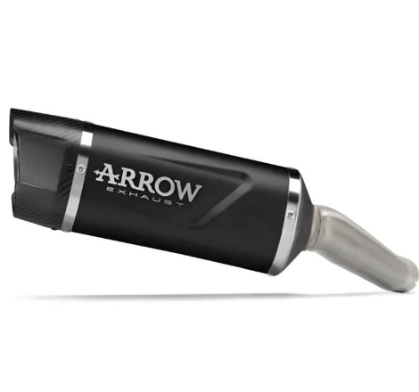 Kit Completo Arrow - Collettori Inox Racing + Silenziatore Indy-Race Evo Alluminio Dark - Honda Cb/Cbr 650 F/R E5+ '24/25