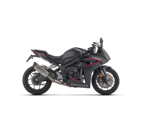 Kit Completo Arrow - Collettori Inox Racing + Silenziatore Indy-Race Evo Titanio - Honda Cb/Cbr 650 F/R E5+ '24/25