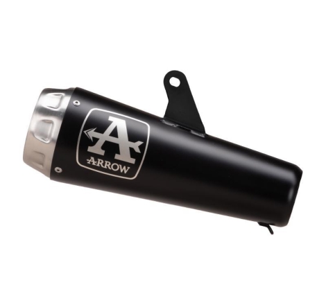 Terminale Di Scarico Arrow Pro-Race Nichrom Dark C/Fond. Inox - Honda Cb/Cbr 650R '19/23