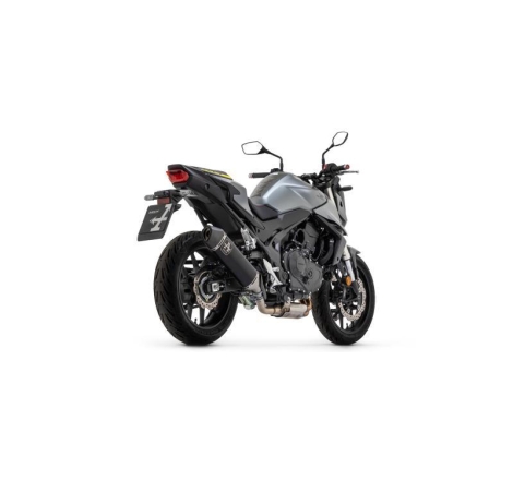 Terminale Di Scarico Arrow Veloce Alluminio Dark C/Fond. Carby Omologato - Honda Cb 750 Hornet '23/24