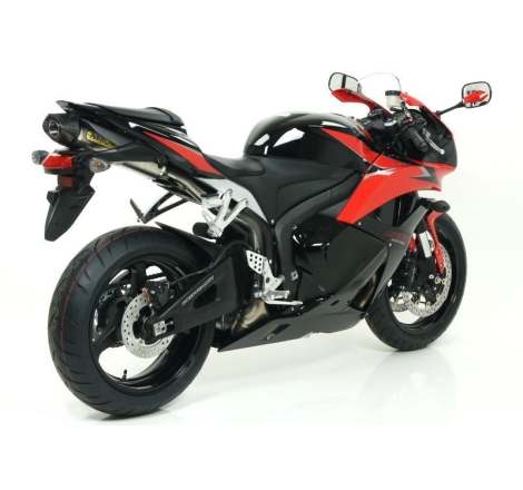 Terminale Di Scarico Arrow Indy-Race Alluminio C/Fond. Carby Omologato - Honda Cbr 600 Rr'07-09