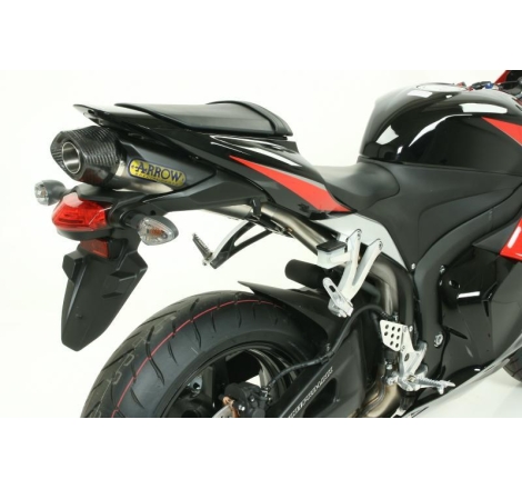 Terminale Di Scarico Arrow Indy-Race Alluminio C/Fond. Carby Omologato - Honda Cbr 600 Rr'07-09