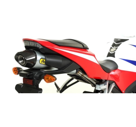 Terminale Di Scarico Arrow Indy-Race Alluminio C/Fond. Carby Omologato - Honda Cbr 600 Rr'13