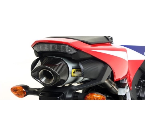 Terminale Di Scarico Arrow Indy-Race Alluminio C/Fond. Carby Omologato - Honda Cbr 600 Rr'13