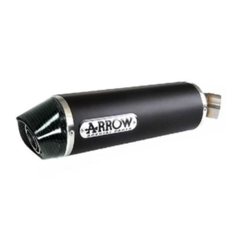 Terminale Di Scarico Arrow Indy-Race Alluminio Dark C/Fond. Carby Omologato - Honda Cbr 600 Rr'13