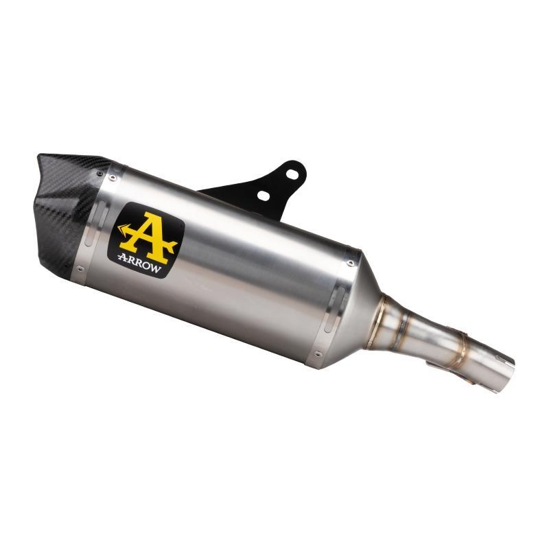 Marmitta Omologata Race Tech Titanio Honda X-Adv 750 '17/21 Con Fond.Carby Ric.Originale + Ric.Arrow