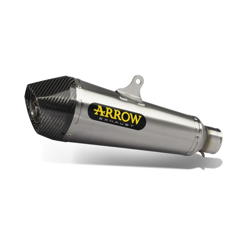 Terminale Di Scarico Arrow X-Kone Nichrom C/Fond. Carby - Honda Cb/Cbr 650R '19/23