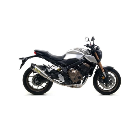 Terminale Di Scarico Arrow X-Kone Nichrom C/Fond. Carby - Honda Cb/Cbr 650R '19/23