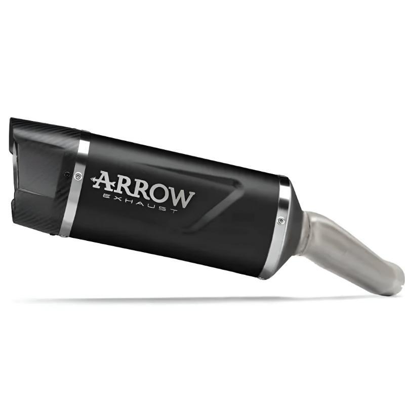 Terminale Di Scarico Arrow Indy Race Evo Alluminio Dark - Honda Cbr 500R  '24