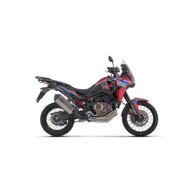 Terminale Di Scarico Arrow Sonora Titanio C/Fond. Carby Omologato - Honda Crf 1100L  Africa Twin / Adventure Sports 1100 '20/25