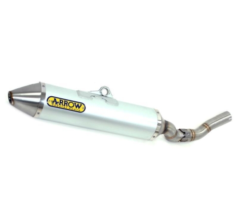 Terminale Scarico Arrow Thunder Alluminio Omologato Per Raccordi Arrow 72133Pd E 72178Pd - Honda Crf 250 Rally '17/24