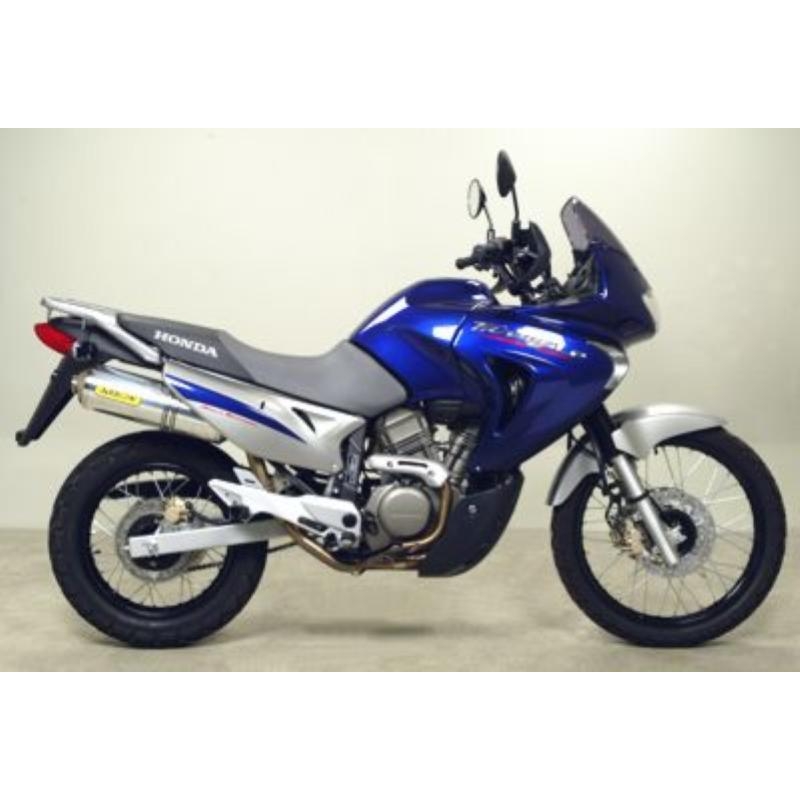 Terminale Di Scarico Arrow Race-Tech Alluminio C/Fondello Inox Omologato - Honda Xl 650 V Transalp '01-07