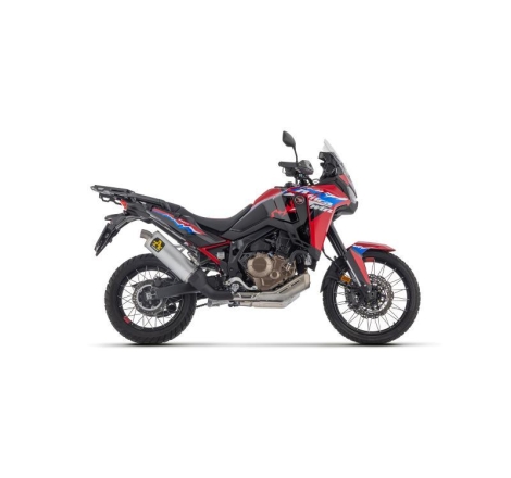 Terminale Di Scarico Arrow Maxi Race-Tech Alluminio C/Fond. Inox Omologato - Honda Crf 1100L  Africa Twin / Adventure Sports 110
