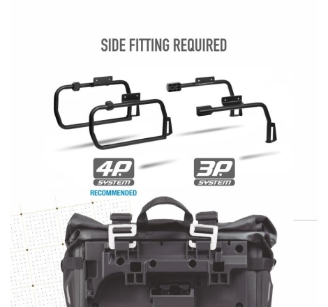 Coppia Borse laterali Shad Impermeabili Terra TR30 30 Litri ciascuna