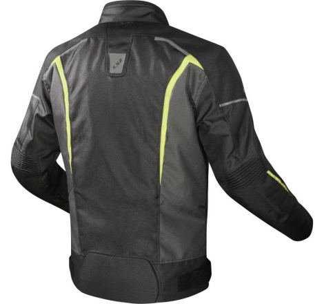 Giubbino Tessuto Ls2 Sepang impermeabile Nero Giallo
