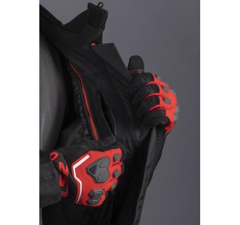 Giubbino Tessuto Ls2 Sepang impermeabile Nero Giallo