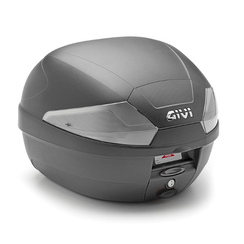Bauletto Givi B29 Tech Monolock 29LT Nero Goffrato Catadriotti Fumè
