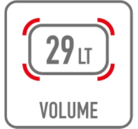 Bauletto Givi B29 Tech Monolock 29LT Nero Goffrato Catadriotti Fumè