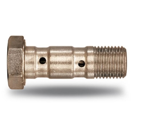 Bullone Lungo 10x1 Global System in Metallo Argento per Impianto Frenante