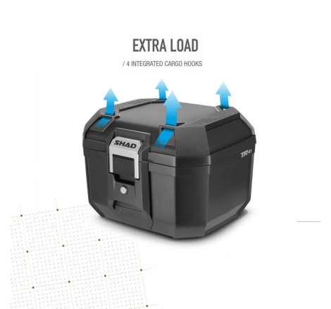 Bauletto Shad TR41 TERRA 41LT Nero