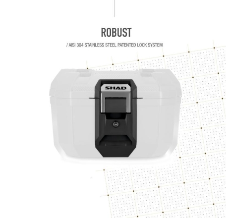 Bauletto Shad  TR41 TERRA 41LT Alluminio