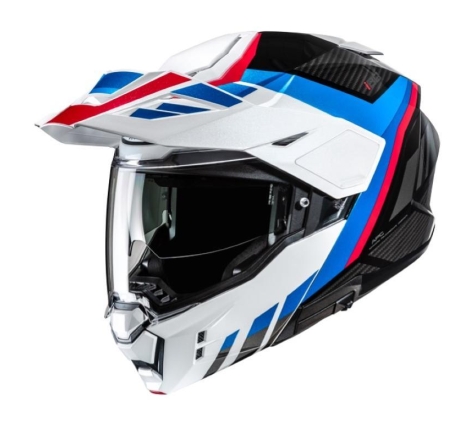 Casco Modulare Hjc I80 Imes Bianco Rosso Blu