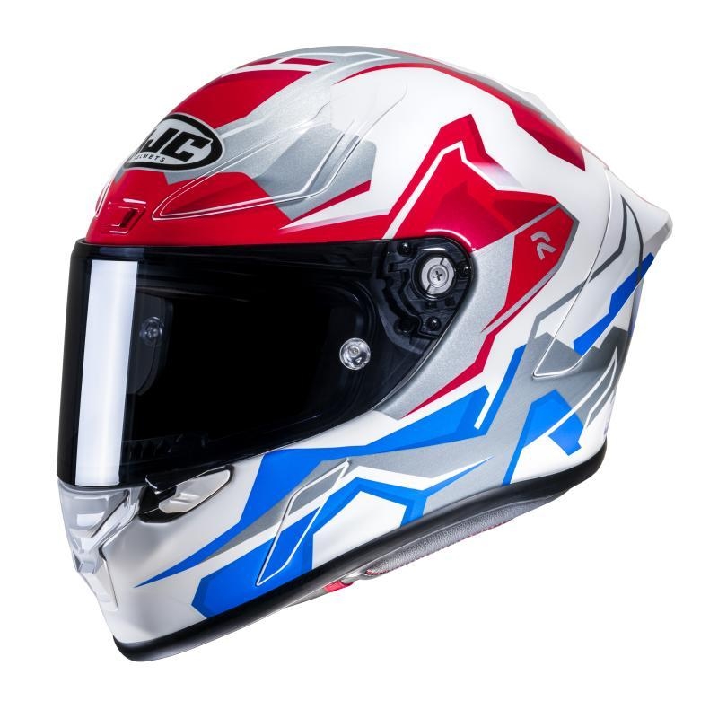 Casco integrale Racing Hjc RPHA 1 NOMARO Rosso Bianco Blu