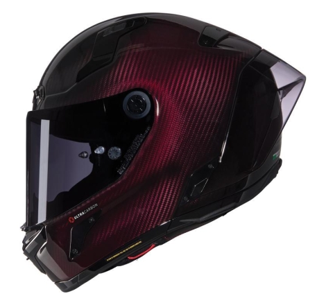 Casco Integrale Nolan X-804 RS ULTRA CARBON LIQUIDO Rosso