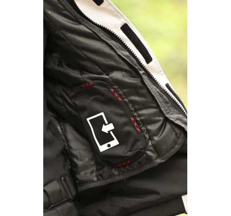 Giacca Moto Ls2 Narvik Grigio Nero Giallo