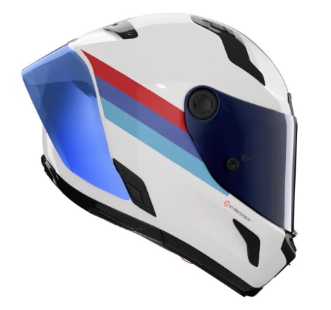 Casco Integrale Nolan X-804 RS ULTRA CARBON GEMINI Carbonio Bianco Blu Rosso