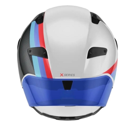 Casco Integrale Nolan X-804 RS ULTRA CARBON GEMINI Carbonio Bianco Blu Rosso