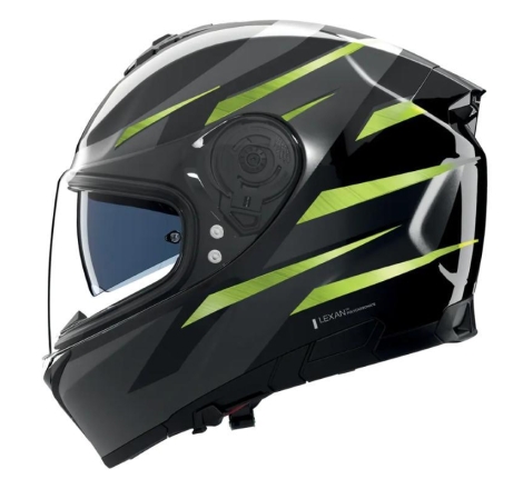 Casco Integrale Nolan N80-8 FERVO Nero Antracite Verde Impulso