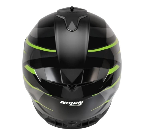 Casco Integrale Nolan N80-8 FERVO Nero Antracite Verde Impulso